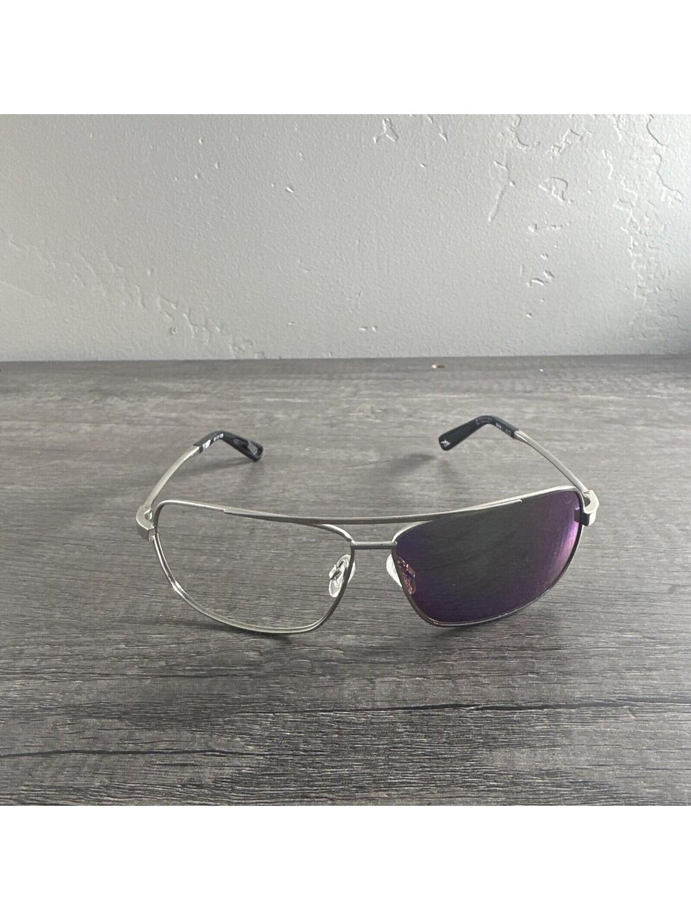 Spy Optic Leo Sunglasses Leo Black Silver Happy Lens FRAMES ONLY 63-12-130